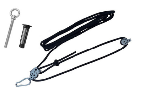 fixation pour voile d'ombrage